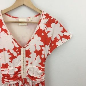 Maeve | Ruched Waist Short Sleeve Dress